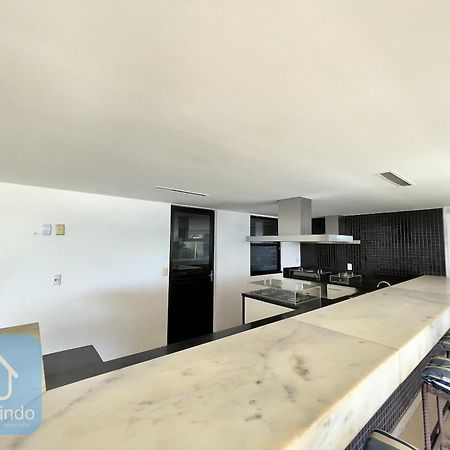 Apartamento Completo Com Vista Mar E Pe Na Areia Salvador Esterno foto