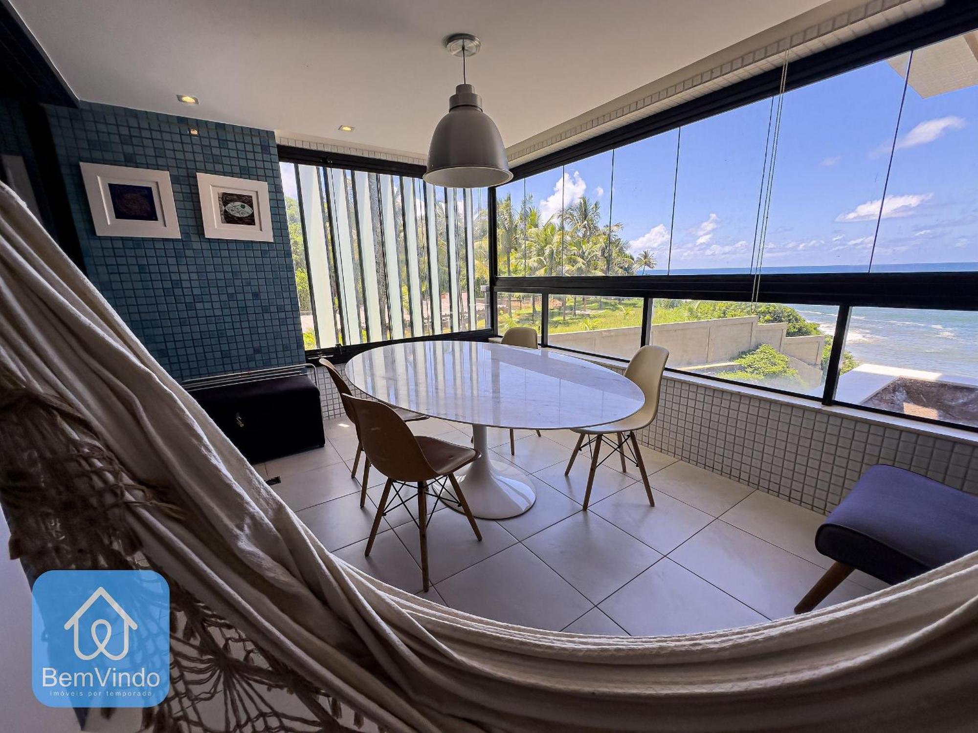 Apartamento Completo Com Vista Mar E Pe Na Areia Salvador Esterno foto