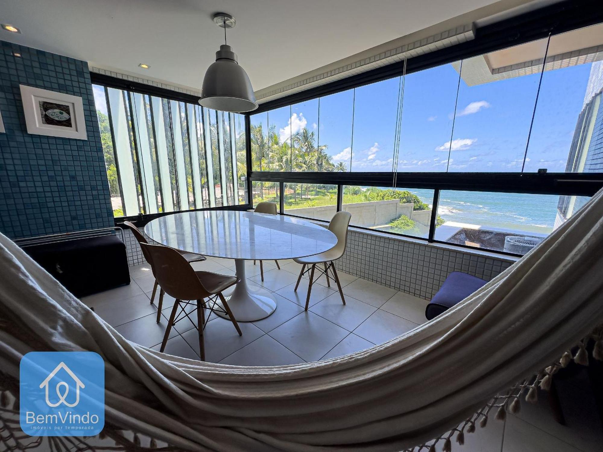 Apartamento Completo Com Vista Mar E Pe Na Areia Salvador Esterno foto