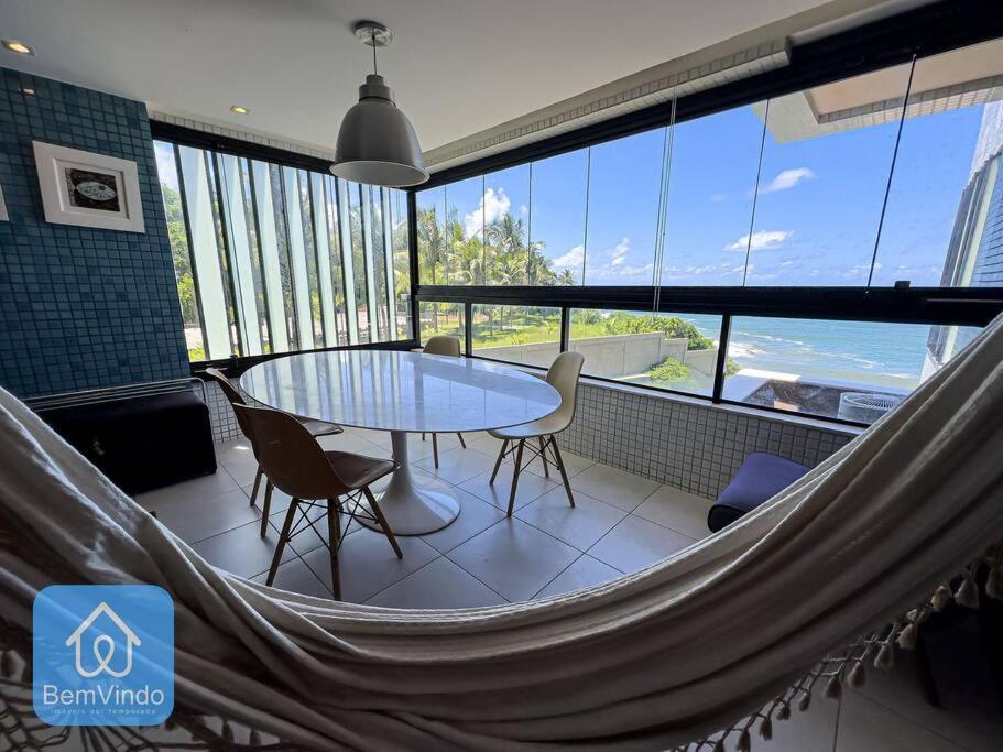 Apartamento Completo Com Vista Mar E Pe Na Areia Salvador Esterno foto