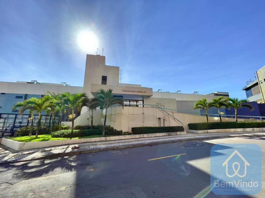 Apartamento Completo Com Vista Mar E Pe Na Areia Salvador Esterno foto