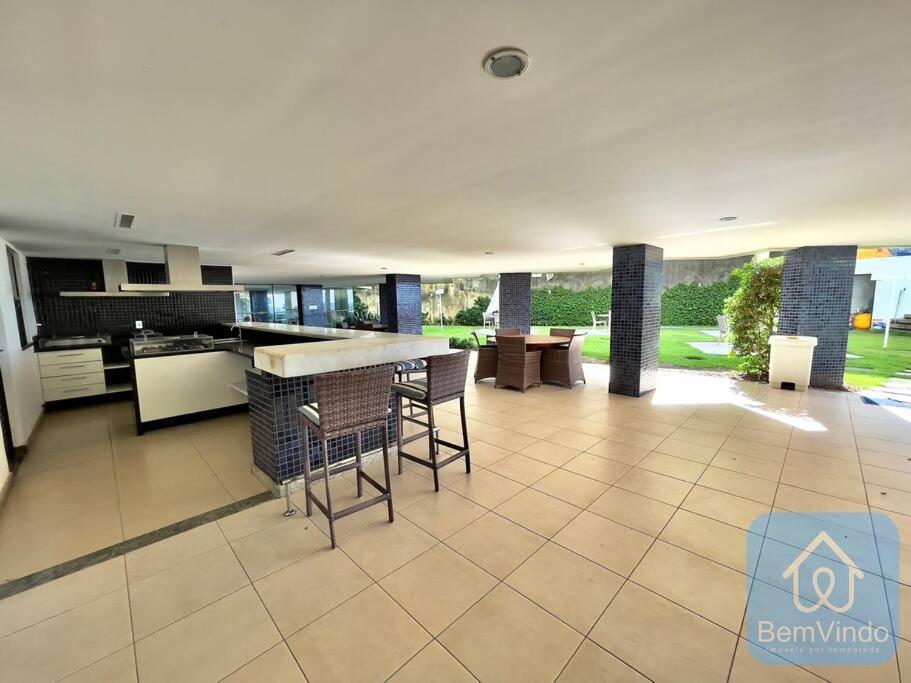 Apartamento Completo Com Vista Mar E Pe Na Areia Salvador Esterno foto