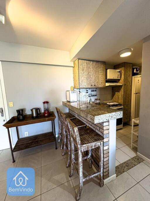 Apartamento Completo Com Vista Mar E Pe Na Areia Salvador Esterno foto
